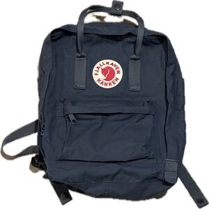 Fjallraven Kanken Classic Backpack Navy Blue School Travel Bag 23510